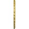 Ekena Millwork Kendall Train Station Medallion (Canopies up to 3 7/8"), 18 1/2"OD x 3 7/8"ID x 1"P, Rich Gold CM18KDRGS - alternate 3